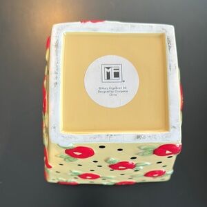 Mary Engelbreit Floral Ceramic Vase